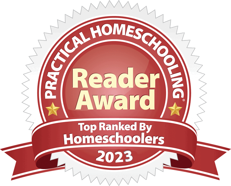 2023PracticalHomeschoolingReaderAward2ndplacel