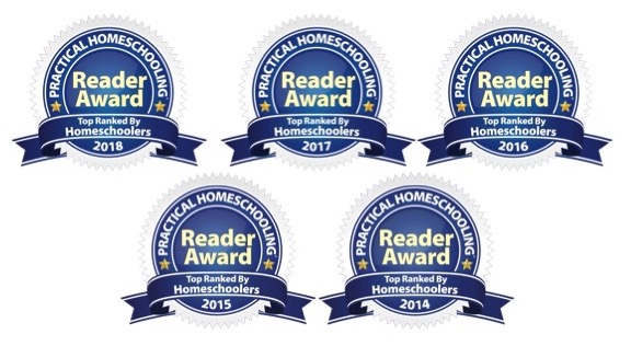 Practical Homeschooling Reader Awards